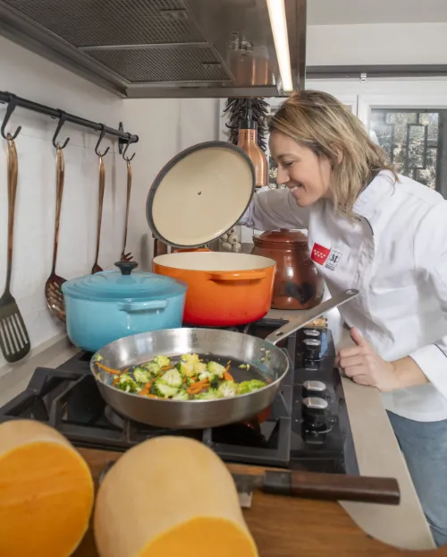 Imagen de una elaboración presentada en el libro 'Recetas con pulso' que ha publicado Xandra Luque, chef de la Clínica Universidad de Navarra en Madrid.