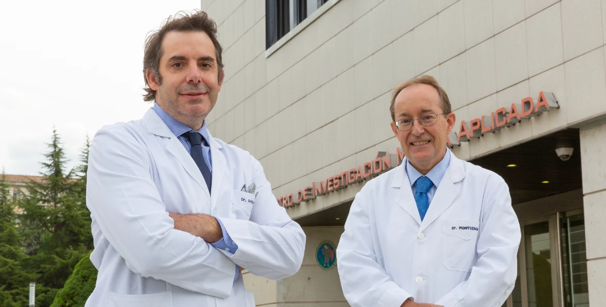 Investigadores en cáncer de pulmón del Cima y Clínica Universidad de Navarra