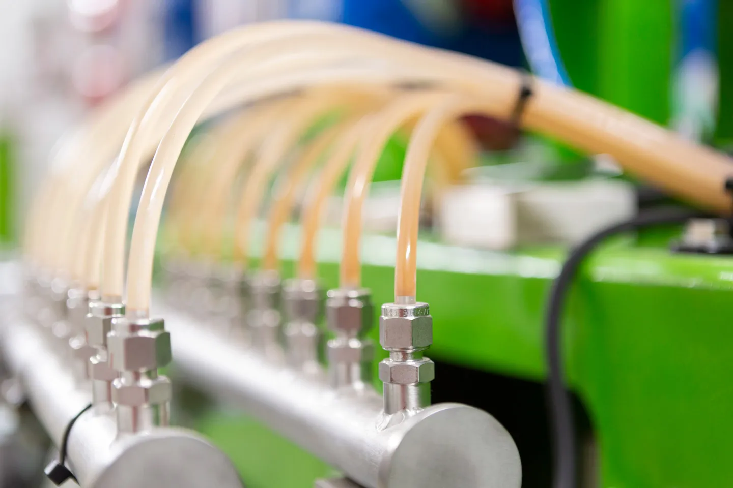 Imagen del interior del ciclotrón en la Unidad de Protonterapia de la Clínica Universidad de Navarra en su sede de Madrid.