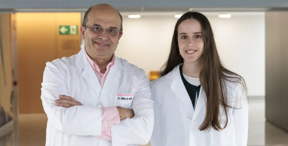 Imagen de los Dres. Luis Chiva y Pilar Ordás, coautores del estudio SUROVA liderado por el Cancer Center Clínica Universidad de Navarra.