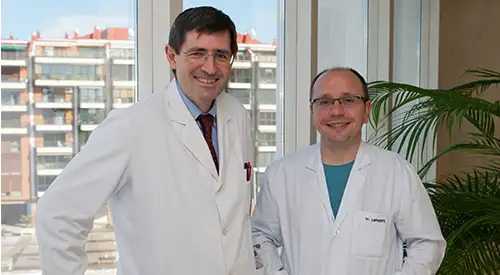 doctores-gastaminza-lafuente <p>Imagen de los doctores Gabriel Gastaminza y Alberto Lafuente de la Clínica Universidad de Navarra</p>