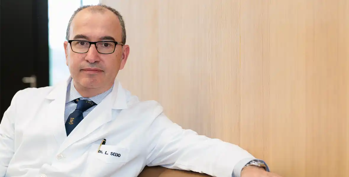 Imagen del Dr. Luis Seijo, director de Neumología de la Clínica Universidad de Navarra, que coordina en España el proyecto de SOLACE+ para cribado de pulmón. 