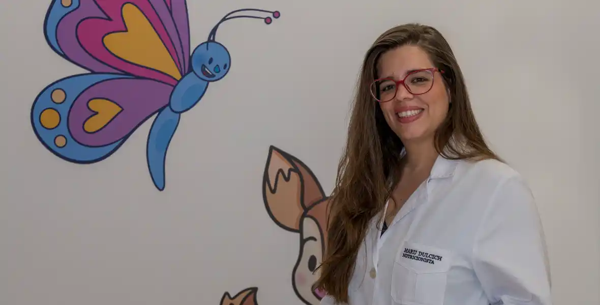 Imagen de Maru Dulcich, nutricionista del Servicio de Hospitalidad de la Clínica Universidad de Navarra en su sede de Madrid.