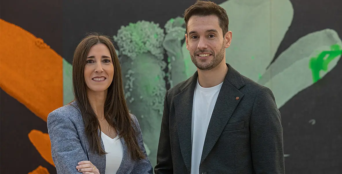 Foto de Maddi Olano y Jesús Martín, investigadores de la Facultad de Enfermería para ilustrar una noticia sobre insuficiencia cardiaca publicada por la universidad de navarra