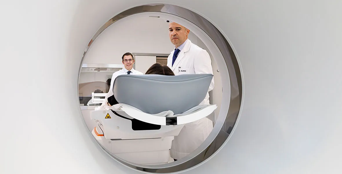 Tecnología médica de la Clínica Universidad de Navarra Imagen de uno de los escáneres de la Clínica Universidad de Navarra