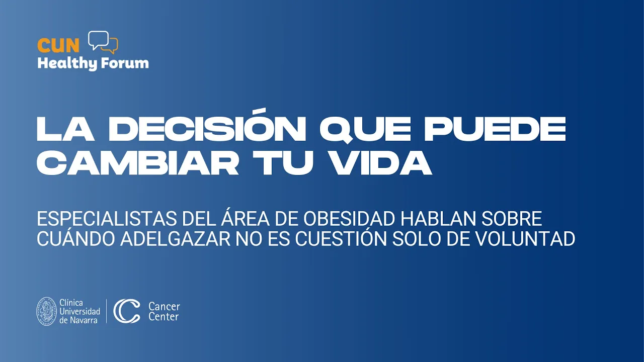 Healthy Forum: Tratamiento de la obesidad.