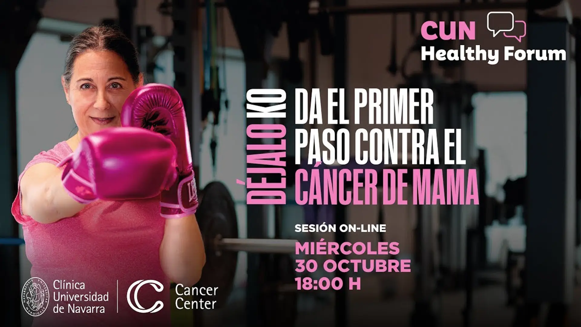 Déjalo KO - Da el primer paso contra el cáncer de mama