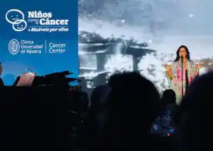 Diana Navarra en la Gala de Niños Contra el Cáncer